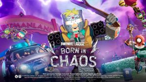 Кроссовер Fortnite и Южный парк с мехами героев